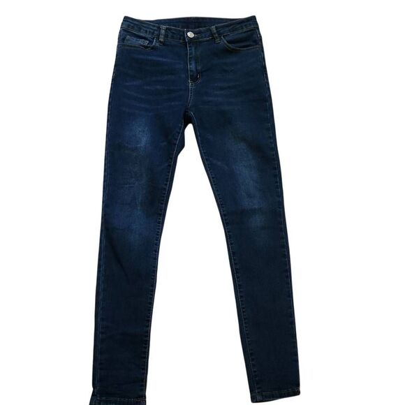 Shein Women's Size 6 Blue Stretchy Skinny Jeans - Picture 1 of 5